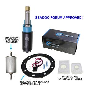 QUANTUM FUEL SYSTEMS QUANTUM IN-TANK EFI FUEL PUMP W/TANK SEAL, FLTR, INSTALL KT QFHFP342DI