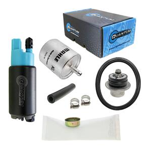 QUANTUM FUEL SYSTEMS QUANTUM IN-TANK EFI FUEL PUMP W/REGULATOR, TANK SEAL,FILTER QFHFP382BRT3F2