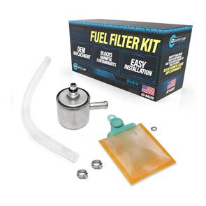 QUANTUM FUEL FILTER KIT W/FUEL FILTER, STRAINER