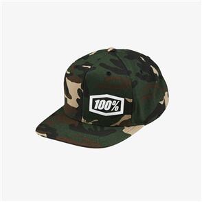 100% MACHINE SNAPBACK HAT CAMO