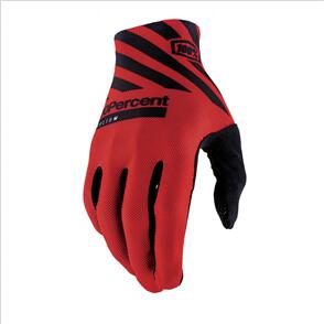 100% 2 CELIUM GLOVES RACER RED