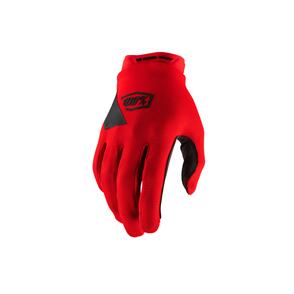 100% 2 RIDECAMP YOUTH GLOVES RED 