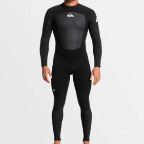 QUIKSILVER 2024 PROLOGUE 4/3MM BACK ZIP GBS BLACK