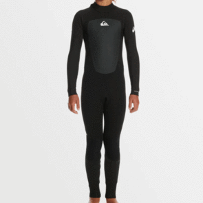 QUIKSILVER 2024 YOUTH PROLOGUE 3/2MM BACK ZIP FLATLOCK