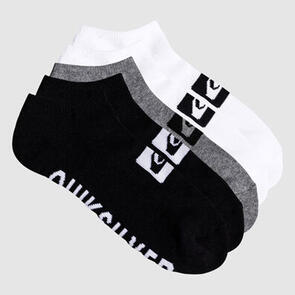 QUIKSILVER 5 PACK ANKLE SOCKS ASSORTED