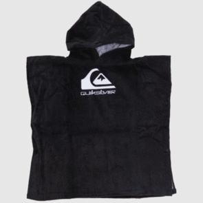 QUIKSILVER BOYS HOODY TOWEL BLACK