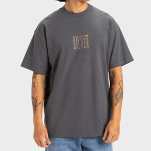 QUIKSILVER HIGH RISE SS TEE IRON GATE