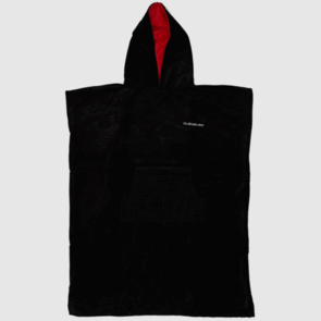 QUIKSILVER HOODY TOWEL MAT BLACK/ JET BLACK