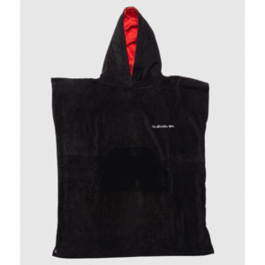 QUIKSILVER HOODY TOWEL YOUTH JET BLACK