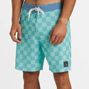 QUIKSILVER ORIGINAL STRAIGHT LEG 18" SHORTS MARINE BLUE