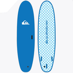 QUIKSILVER SOFTBOARD - SKY BLUE 8'0"