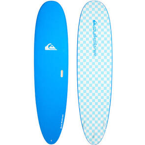 QUIKSILVER SOFTBOARD - SKY BLUE 8'0" - DAMAGED