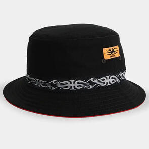 QUIKSILVER THOT ROCKET BUCKET HAT BLACK RED