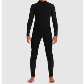 QUIKSILVER 2025 YOUTH PROLOGUE 3/2MM BACKZIP GBS STEAMER BLACK
