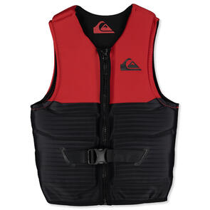 QUIKSILVER APPROVED QS PFD BLACK/RED