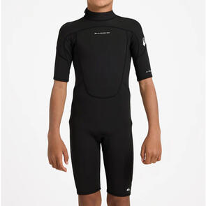 QUIKSILVER BOYS PROLOGUE+ 2/2 SS SPRINGSUIT BZ BLACK