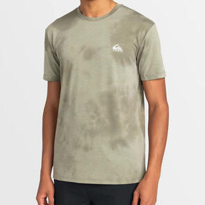 QUIKSILVER COASTAL RUN SS TEE COAST RUN SEAS SPRAY