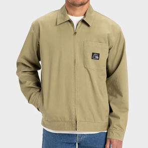QUIKSILVER DNA SURF HARRINGTON JACKET ALOE