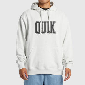 QUIKSILVER GRIFFIN HOODIE WHITE MARBLE HEATHER