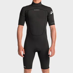 QUIKSILVER PROLOGUE+ 2/2MM SS SPRINGSUIT BACKZIP BLACK