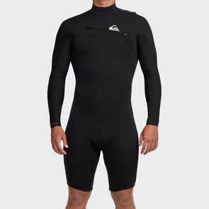 QUIKSILVER 2025 PROLOGUE+ 2/2MM LONGSLEEVE SPRINGSUIT BACKZIP BLACK