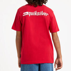 QUIKSILVER REFLEX SS YOUTH SCREEN TEE SALSA