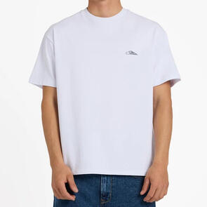 QUIKSILVER SURF ESSENTIALS SS TEE WHITE