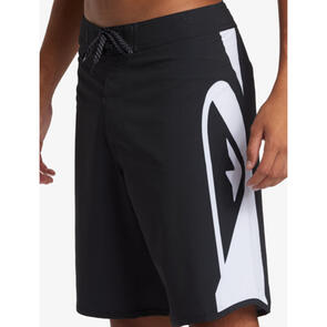 QUIKSILVER SURFSILK HOLMES 20 BOARDSHORT BLACK