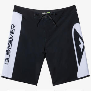 QUIKSILVER SURFSILK HOLMES 20 BOARDSHORT BLACK