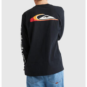 QUIKSILVER WARP DRIVE LS BLACK