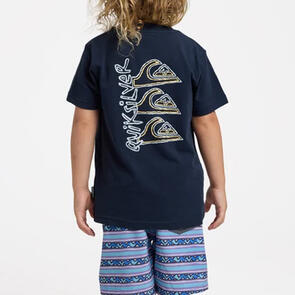 QUIKSILVER WAX ON SS BOY DARK NAVY