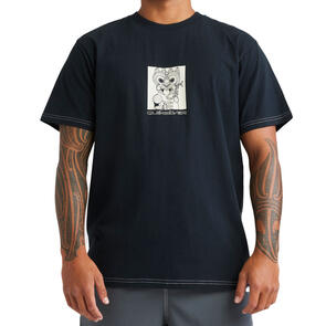 QUIKSILVER X KEHU BUTLER MARAKIHAU SS BLACK