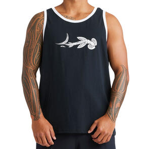 QUIKSILVER X KEHU BUTLER MANGOPARE TANK BLACK