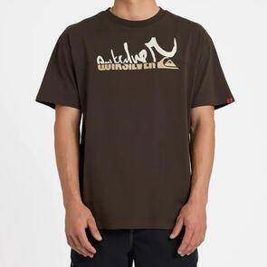 QUIKSILVER YG SPLICED SS BLACK OLIVE