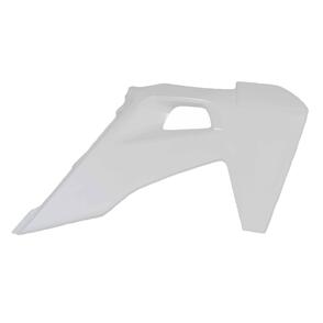 RTECH CVHSQBN0019 HUSQVARNA RADIATOR SCOOPS (2018-2023) - WHITE