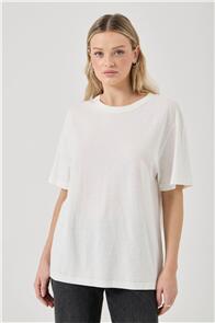 ROLLAS TOMBOY TEE COTTON VINTAGE WHITE