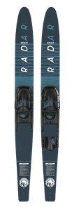 RADAR ORIGIN COMBOS W/ ADJ HORSESHOE BINDINGS (BLACK / BATTLESHIP BLUE) - 67""