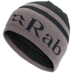 RAB LOGO BAND BEANIE BLACK/GRAPHENE