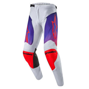 ALPINESTARS 2024 RACER HOEN PANTS LIGHT GRAY/HOT ORANGE/BLACK