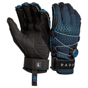 RADAR 2024 VAPOR - A BOA INSIDE-OUT GLOVE (BLACK / TRUE BLUE ARIAPRENE)