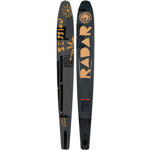 RADAR 2025 SESSION SLALOM SKI GUN METAL / GOLD