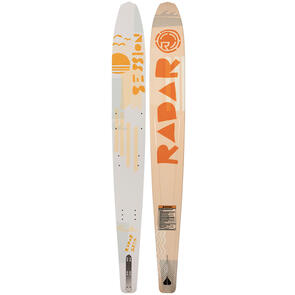 RADAR 2025 WOMENS SESSION SLALOM SKI WHITE / SUNSHINE