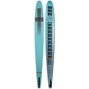 RADAR 2026 GRAPHITE SENATE SLALOM SKI STONE BLUE / SLATE / CARBON