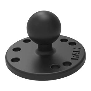 RAM MOUNTS ROUND PLATE WITH BALL