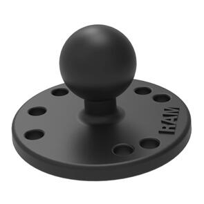 RAM MOUNTS ROUND PLATE WITH BALL