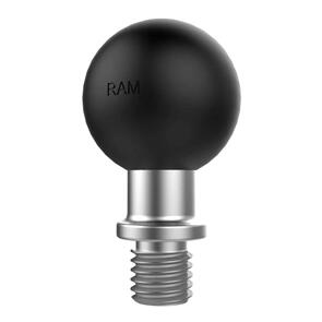 RAM MOUNTS BALL ADAPTER WITH M10 X 1.25 THREADED POST