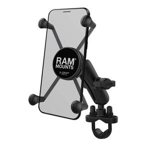 RAM MOUNTS X-GRIP LARGE PHONE MOUNT WITH HANDLEBAR U-BOLT BASE