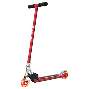 RAZOR S SCOOTER - RED LIGHT UP WHEELS