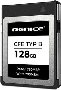 MISC RENICE X13 CFEXPRESS TYPE B CARD R1780MB/S W700MB/S 128GB