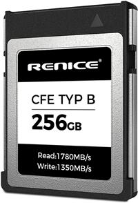MISC RENICE X13 CFEXPRESS TYPE B CARD R1780MB/S W1350MB/S 256GB